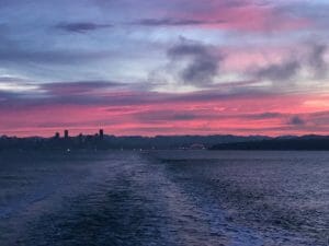 The MAKERS federal team traveled to Naval Base Kitsap for some early morning field work and snapped this amazing photo for our social accounts.